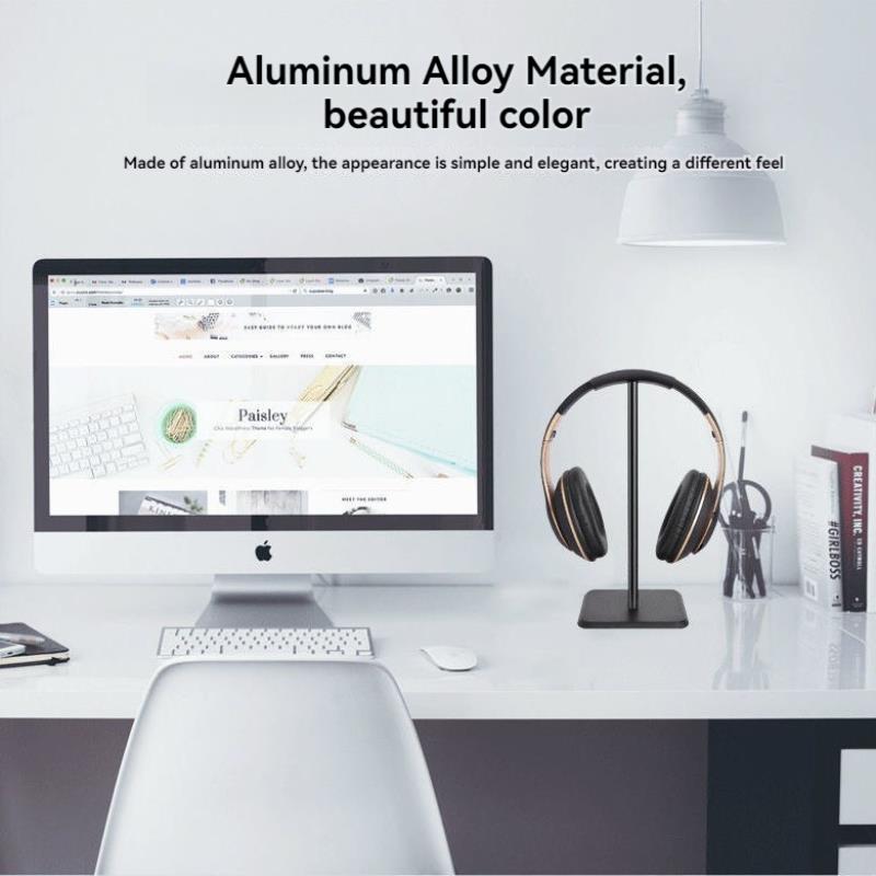 Suporte universal para fone de - Headphone Stand Desk avaliação e preço