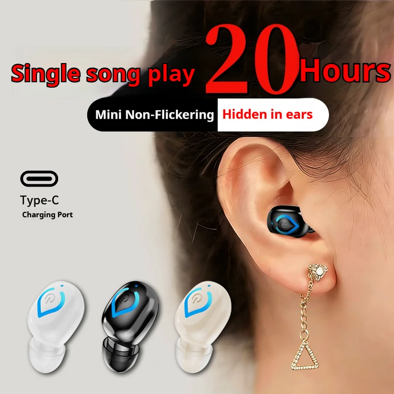 Mini fones de ouvido sem fio b - Bluetooth Headset On Ear avaliação e preço