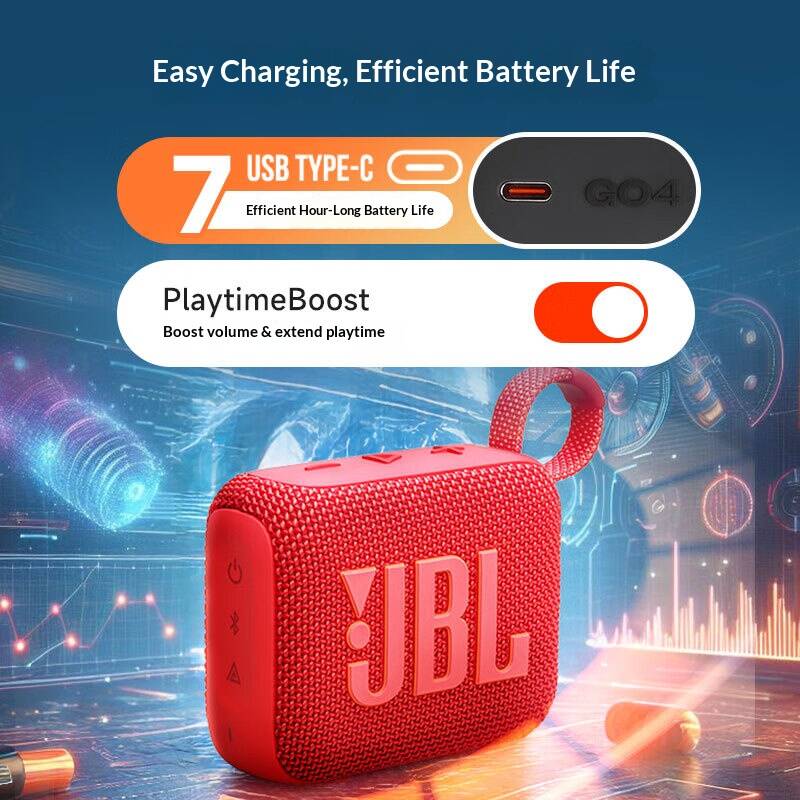 Caixa de Som Sem Fio JBL GO4 F - Jbl Speaker Go 4 avaliação e preço