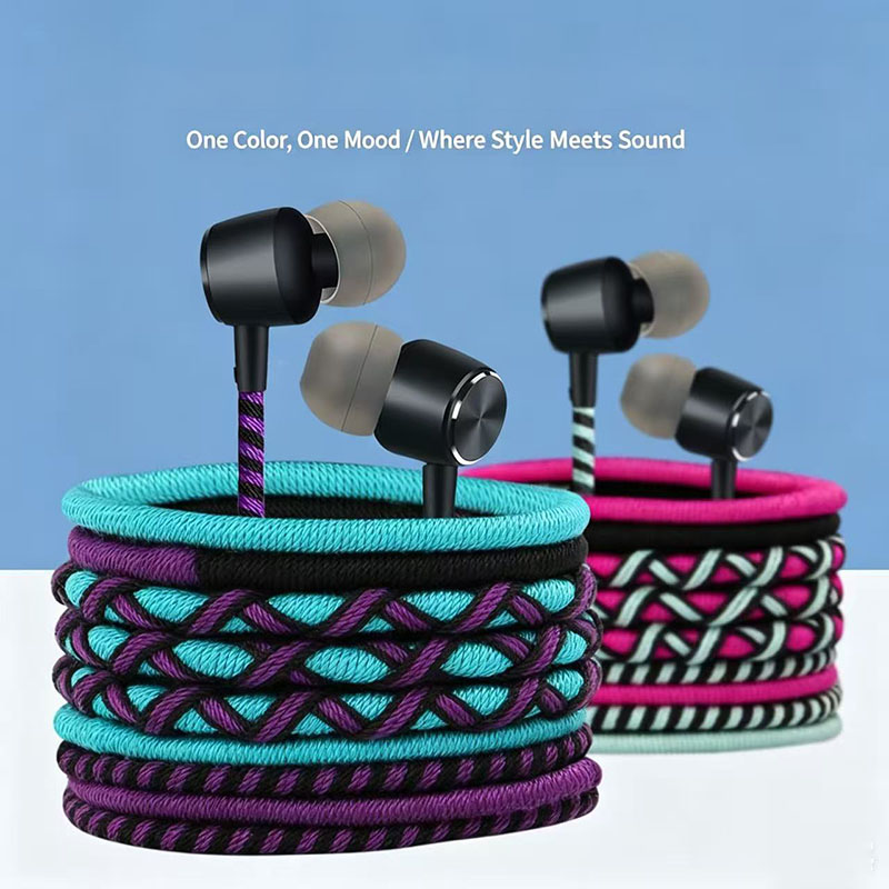 Fone de ouvido com fio trançad - Audiophile Headphone Wired avaliação e preço