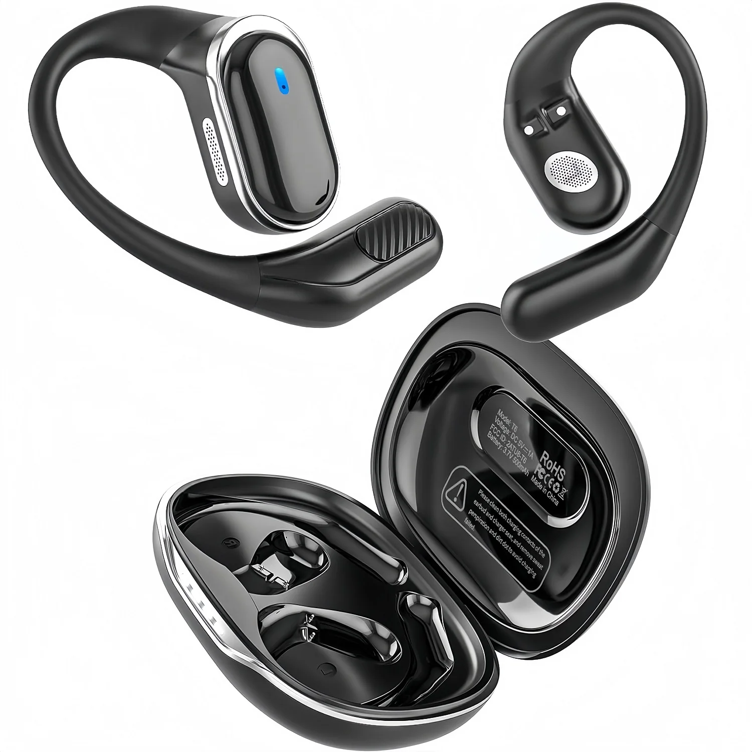 Fones de Ouvido Bluetooth Sem  - Sports Earphone Hook avaliação e preço